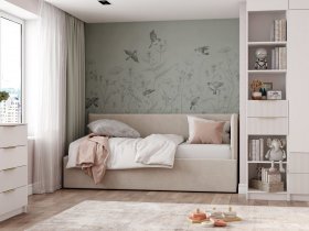 Диван-кровать Бенто (крем) в Зеленогорске - zelenogorsk.mebel-nsk.ru | фото
