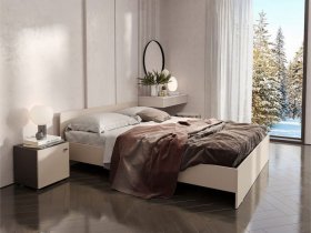 Кровать двухспальная 1,6м Гиза в Зеленогорске - zelenogorsk.mebel-nsk.ru | фото