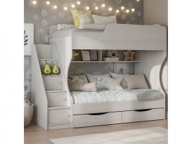 Кровать двухъярусная Каприз-22 КПР.22 в Зеленогорске - zelenogorsk.mebel-nsk.ru | фото