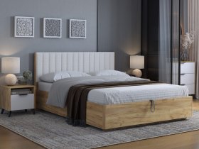 Кровать двуспальная 1,6м Юлия в Зеленогорске - zelenogorsk.mebel-nsk.ru | фото