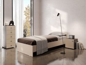 Кровать односпальная 0,9м Гиза в Зеленогорске - zelenogorsk.mebel-nsk.ru | фото