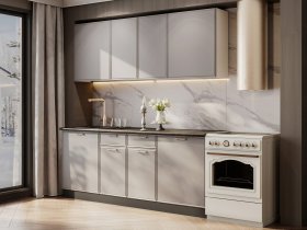 Кухонный гарнитур «Адель» 2,0м (нео) в Зеленогорске - zelenogorsk.mebel-nsk.ru | фото