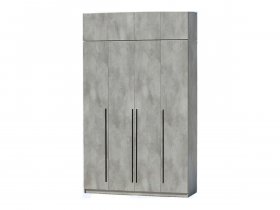 Шкаф четырехстворчатый с антресолью Триумф в Зеленогорске - zelenogorsk.mebel-nsk.ru | фото