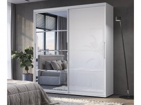 Шкаф-купе Крафт-6 2,0м (белый) в Зеленогорске - zelenogorsk.mebel-nsk.ru | фото