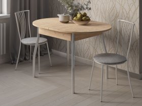 Стол обеденный Орфей-5 Ст030.3 (дуб крафт золотой) в Зеленогорске - zelenogorsk.mebel-nsk.ru | фото